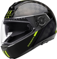Schuberth C4 Pro Carbon Fusion Helmet,  black-yellow,  Size 3XL,  black-yellow,  Size 3XL