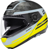 Schuberth C4 Pro Carbon Tempest Helmet,  black-yellow,  Size S,  black-yellow,  Size S