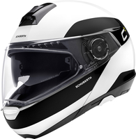 Schuberth C4 Pro Fragment Helmet,  black-white,  Size L,  black-white,  Size L