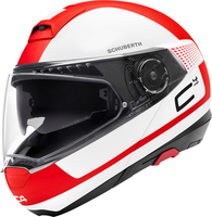 Schuberth C4 Pro Legacy Helmet,  black-red,  Size S,  black-red,  Size S