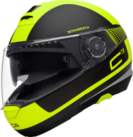 Schuberth C4 Pro Legacy Helmet,  black-yellow,  Size S,  black-yellow,  Size S