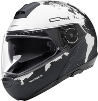 Schuberth C4 Pro Magnitudo Helmet,  white,  Size M,  white,  Size M