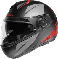 Schuberth C4 Pro Merak Helmet,  red,  Size L,  red,  Size L