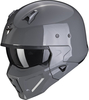 Scorpion Covert-X Solid Helmet,  grey,  Size XL,  grey,  Size XL