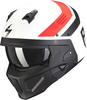 Scorpion Covert-X T-Rust Helmet,  white-red,  Size XS,  white-red,  Size XS