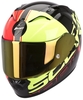 Scorpion Exo 1200 Air Quarterback Helmet,  black-red-yellow,  Size XL,  black-red-yellow,  Size XL