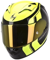 Scorpion Exo 1200 Air Stream Helmet,  black-yellow,  Size S,  black-yellow,  Size S