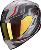 Scorpion EXO 1400 Air Attune Helmet,  black-grey-red,  Size M,  black-grey-red,  Size M