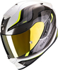 Scorpion EXO 1400 Air Attune Helmet,  white-yellow,  Size XL,  white-yellow,  Size XL