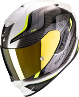 Scorpion EXO 1400 Air Attune Helmet,  white-yellow,  Size XL,  white-yellow,  Size XL
