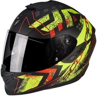Scorpion EXO 1400 Air Picta Helmet,  black-yellow,  Size L,  black-yellow,  Size L