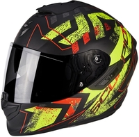 Scorpion EXO 1400 Air Picta Helmet,  black-yellow,  Size S,  black-yellow,  Size S