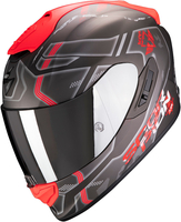 Scorpion EXO 1400 Air Spatium Helmet,  black-red,  Size XL,  black-red,  Size XL