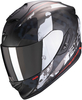 Scorpion EXO 1400 Air Sylex Helmet,  black-red-silver,  Size XS,  black-red-silver,  Size XS