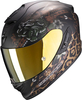 Scorpion EXO 1400 Air Toa Helmet,  black-gold,  Size XL,  black-gold,  Size XL