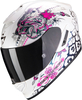 Scorpion EXO 1400 Air Toa Helmet,  white-pink,  Size XS,  white-pink,  Size XS