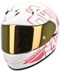 Scorpion Exo 2000 Evo Air Ipsum Helmet,  white-red,  Size XS,  white-red,  Size XS