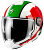 Scorpion Exo 300 Air Gunner Helmet,  white-red-green,  Size XS,  white-red-green,  Size XS