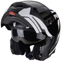 Scorpion Exo 3000 Air Serenity Helmet,  black-white,  Size L,  black-white,  Size L