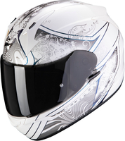 Scorpion Exo 390 Clara Helmet,  white-silver,  Size XS,  white-silver,  Size XS
