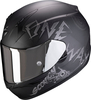 Scorpion Exo 390 Oneway Helmet,  black-silver,  Size S,  black-silver,  Size S