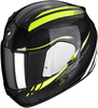 Scorpion Exo 390 Sting Helmet,  black-yellow,  Size M,  black-yellow,  Size M