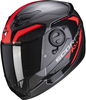 Scorpion EXO 490 Supernova Helm,  black-red,  Size 2XL,  black-red,  Size 2XL