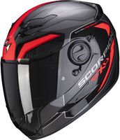 Scorpion EXO 490 Supernova Helm,  black-red,  Size 2XL,  black-red,  Size 2XL