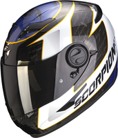 Scorpion EXO 490 Tour,  white-blue,  Size L,  white-blue,  Size L