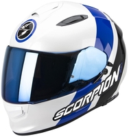 Scorpion Exo 510 Air Hero Helmet,  black-white-blue,  Size XL,  black-white-blue,  Size XL