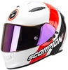 Scorpion Exo 510 Air Hero Helmet,  black-white-red,  Size XS,  black-white-red,  Size XS