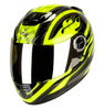 Scorpion Exo 750 Air Smoky Helmet,  black-yellow,  Size XL,  black-yellow,  Size XL
