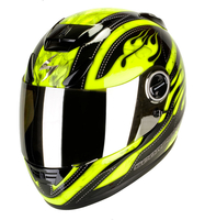 Scorpion Exo 750 Air Smoky Helmet,  black-yellow,  Size XL,  black-yellow,  Size XL