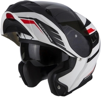 Scorpion Exo 920 Shuttle Helmet,  black-white,  Size S,  black-white,  Size S