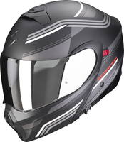 Scorpion EXO 930 Multi Helmet,  black-silver,  Size L,  black-silver,  Size L