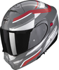 Scorpion EXO 930 Multi Helmet,  grey-silver,  Size 2XL,  grey-silver,  Size 2XL