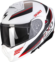 Scorpion EXO 930 Navig Helmet,  black-white,  Size 2XL,  black-white,  Size 2XL