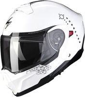 Scorpion EXO 930 Shot Helmet,  black-white,  Size L,  black-white,  Size L