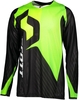 Scott 450 Angled Light Motocross Jersey,  black-green,  Size 2XL,  black-green,  Size 2XL