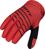 Scott 450 Angled Motocross Gloves,  black-red,  Size M,  black-red,  Size M