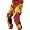 Scott 450 Cubic Motocross Pants,  red-yellow,  Size 34,  red-yellow,  Size 34
