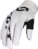 Scott 450 Fury Motocross Gloves,  black-white,  Size S,  black-white,  Size S