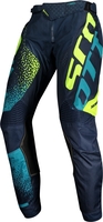Scott 450 Noise Motocross Pants,  blue-yellow,  Size 36,  blue-yellow,  Size 36