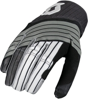 Scott 450 Podium Motocross Gloves,  black-white,  Size 2XL,  black-white,  Size 2XL