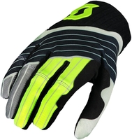 Scott 450 Podium Motocross Gloves,  black-yellow,  Size S,  black-yellow,  Size S