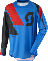 Scott 450 Podium Motocross Jersey 2017,  red-blue,  Size M