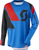 Scott 450 Podium Motocross Jersey 2017,  red-blue,  Size S,  red-blue,  Size S
