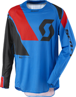 Scott 450 Podium Motocross Jersey 2017,  red-blue,  Size XL,  red-blue,  Size XL