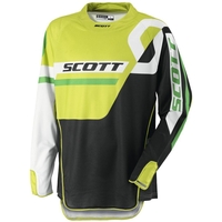 Scott 450 Track Motocross Jersey,  black-green,  Size XL,  black-green,  Size XL