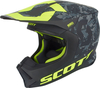 Scott 550 Camo ECE Motocross Helmet,  black-yellow,  Size XS,  black-yellow,  Size XS